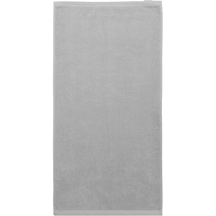 Комплект рушників для душу Herzbach Home Spa, 70x140 см, 100% бавовна, перлинно-сірі, 2 шт.
