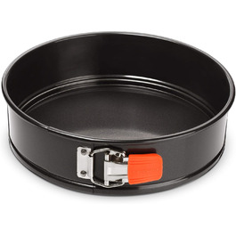 Форма для випічки LE CREUSET, діаметр 26 см, з антипригарним покриттям, з вуглецевої сталі, для випічки кисленького тіста, сірий/помаранчевий