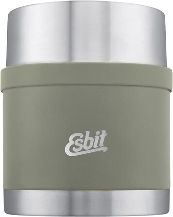 Термоконтейнер Esbit Sculptor 500 мл для їжі, з нержавіючої сталі, сірий, для гарячих і холодних страв