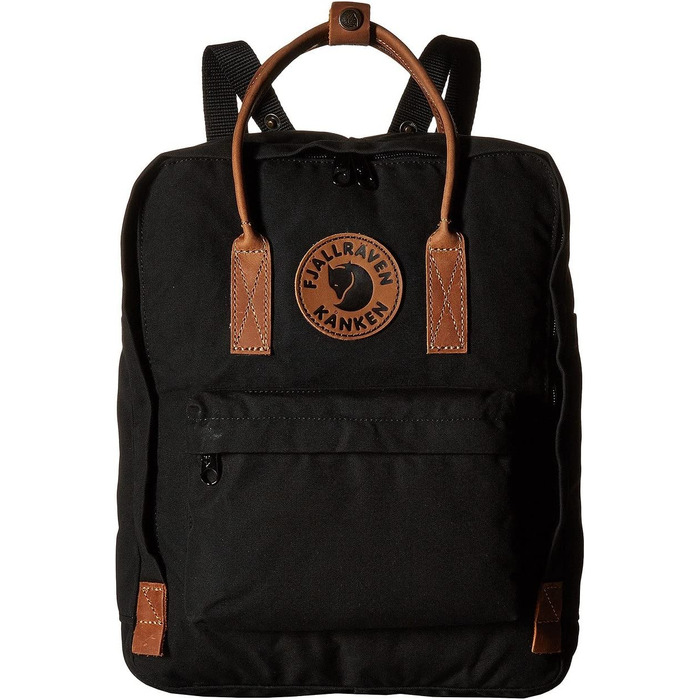Рюкзак Fjällräven Kånken No.2 чорний, унісекс, міський, преміум