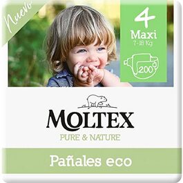 Екологічні підгузки Moltex Pure & Nature, розмір 1 (2-5 кг), 88 шт