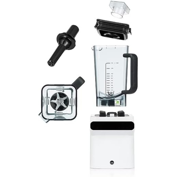 Блендер Wilfa Powerfuel Digital 1680 Вт, 1.5 л, матовий білий