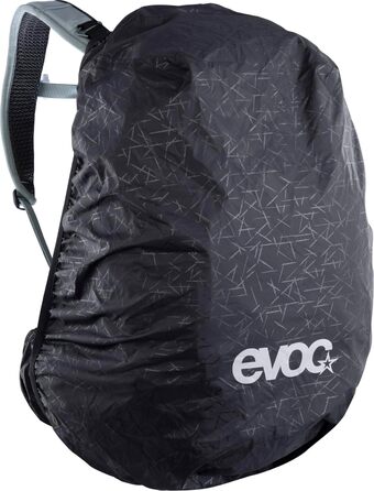Рюкзак EVOC EXPLORER PRO 30 л срібний, система AIR FLOW CONTACT, AIRO FLEX пояс, відсік для питної системи та дощовик, комфортний міський та туристичний рюкзак преміум-класу
