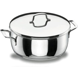 Каструля Lacor Gourmet 32 см з кришкою, нержавіюча сталь