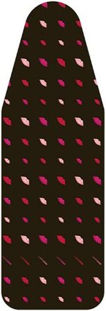 Універсальний чохол для прасувальної дошки Laurastar Lips, 131x55 см, 100% бавовна, унікальний дизайн, підходить для всіх марок, праний, зручне кріплення