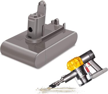 Акумулятор ARyee для пилососа Dyson DC31/DC34/DC35/DC44/DC45 (тип B), сумісний, заміна 917083-01, 17083-2811, 17083-4211, 17083-04
