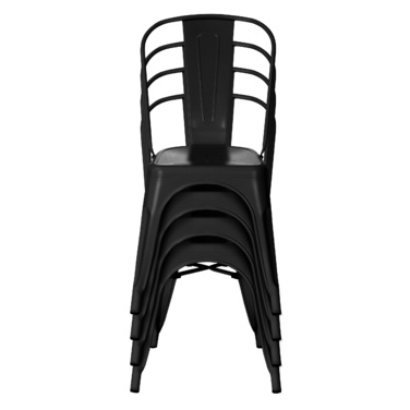 Офісне крісло VANTAGGIO BRUSH, матовий чорний, hjh OFFICE