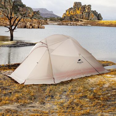 Намет Naturehike Cloud-Up 3 для трьох, ультралегкий, туристичний, для походів і кемпінгу