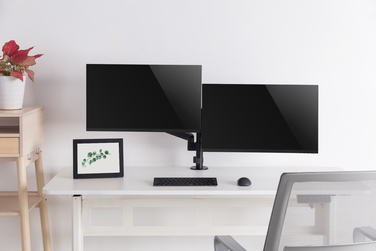 Настільне кріплення для двох моніторів OfficePro MA722B Black