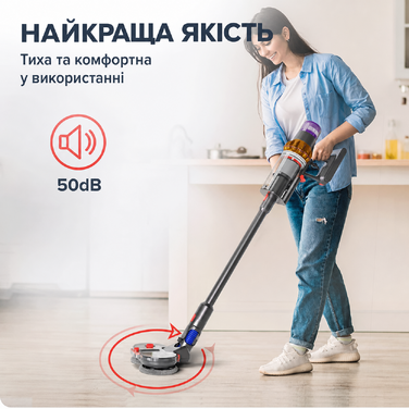 Електрична насадка для вологого прибирання Dripl для пилососів Dyson V7/V8/V10/V11/V15/Gen5 з від'ємним резервуаром для води, 6 багаторазових мопів і 1 контейнером для заповнення