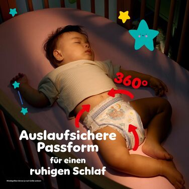 Нічні підгузки-трусики Pampers Night Pants, розмір 4 (9-15 кг), 180 шт.