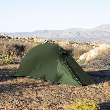 Намет Naturehike Cloud Up 1 Upgrade для 1 особи, легкий купольний, з тамбуром, 3-4 сезони, водонепроникний, для кемпінгу та туризму