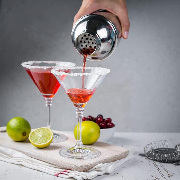 Професійний набір для коктейлів Lychee, 12 предметів, з нержавіючої сталі, шейкер 550 мл для дому та бару