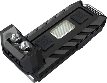 Ліхтарик-брелок Nitecore Thumb Mini 85 лм, USB-зарядка, рухома головка, чорний