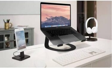 Curve - підставка для ноутбука Twelve South (MacBook, Notebooks) | Ергономічна, чорна