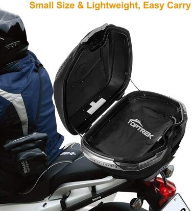 Чохол для мотоцикла TOPTREK XXL водонепроникний, зимовий, 210T Oxford, для Harley-Davidson, Honda, Suzuki, Kawasaki (245×105×125 см)
