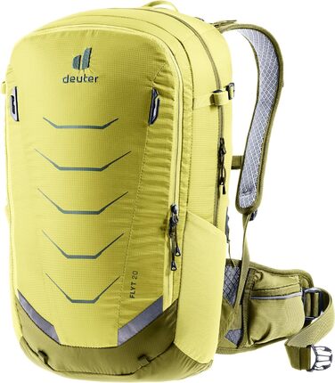Велосипедний рюкзак Deuter Flyt 20 з протектором, зелений, 20 л