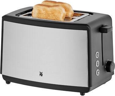 Чайник електричний Melitta Prime Aqua 1.7л нержавіюча сталь, 2200 Вт + Тостер WMF Bueno Edition нержавіюча сталь, 2 відділення, 800 Вт