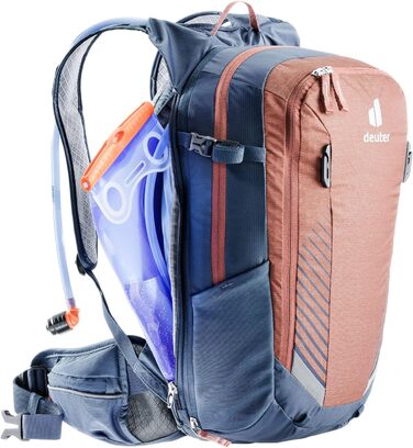 Велосипедний рюкзак Deuter Compact EXP 14, червоно-синій