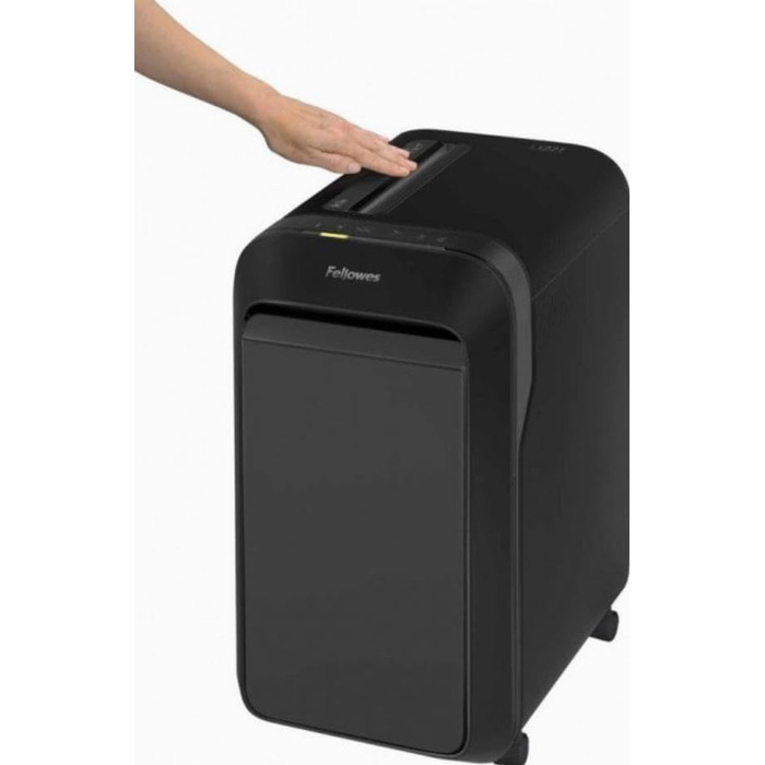 Fellowes Powershred LX221 - Шредер для документів Fellowes, Micro-Cut (P5), 20 аркушів, 30л кошик, Safesense