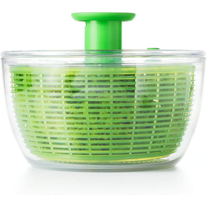 Салатниця-сушарка OXO Verde Salatschleuder зелена - професійна центрифуга для салату