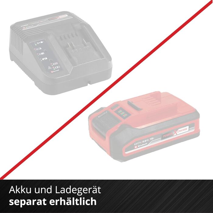 Акумуляторний газонокосарка Einhell City GE-CM 18/30 Li-Solo (18 В, 30 см, Brushless, 25 л, 30-70 мм)