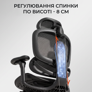 Крісло офісне Sihoo C300 PRO V2 Black