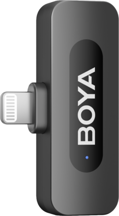 Бездротовий петличний мікрофон BOYA BY-V3 Lightning Black