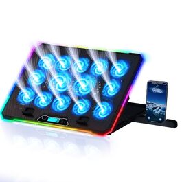 Ігровий охолоджувач для ноутбука V14 з RGB-підсвіткою та USB-портом