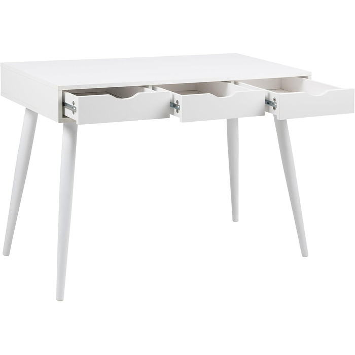 Письмовий стіл Ivar AC Design білий MDF 50x110x77 см