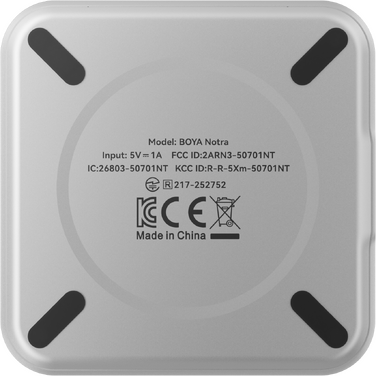 Диктофон з штучним інтелектом Boya Notra Silver