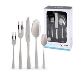 Набір столових приборів Villeroy & Boch Voice Basic 30 предметів для 6 осіб, нержавіюча сталь, для посудомийної машини