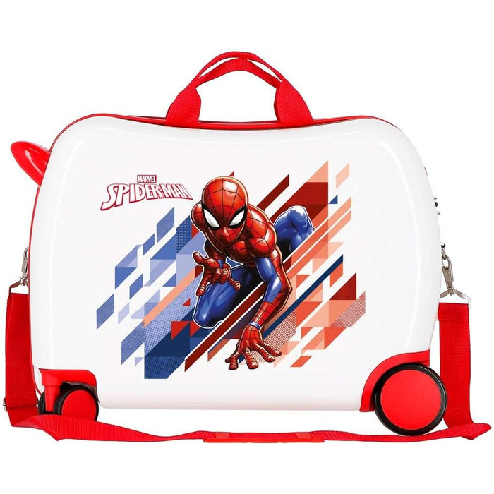Дитяча валіза Marvel Spiderman Geo 55 см, червона
