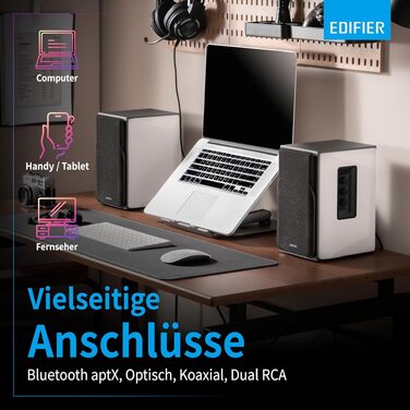 Акустична система Edifier Studio R1380DB 2.0 Bluetooth 5.1 (42 Вт) - для TV, ПК, смартфона