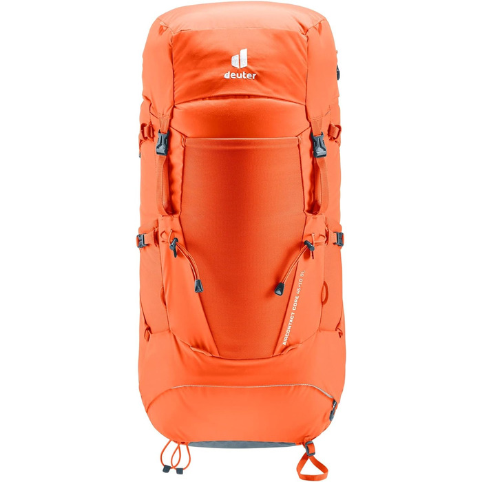 Жіночий трекінговий рюкзак Deuter Aircontact Core 45+10 л, паприка-графіт
