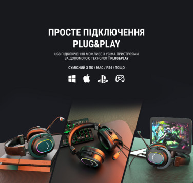 Гарнітура Fifine RGB H6