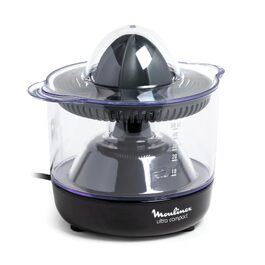 Цитрусовижималка електрична Moulinex Ultra Compact PC120870, 450 мл, чорна - для апельсинів та інших цитрусових