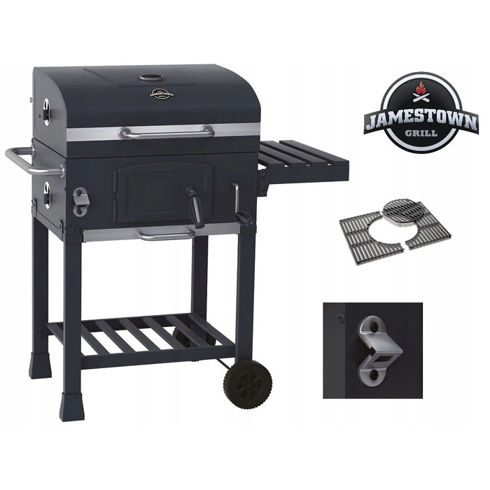 Вугільний гриль Jamestown-Grill, 57 x 41,5 см