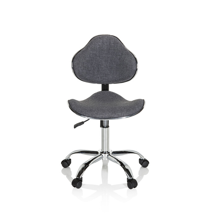 Дитячий письмовий стілець / дитяче крісло KIDDY GTI-3 тканина сірий hjh OFFICE