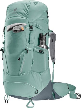 Жіночий туристичний рюкзак Deuter Aircontact Core 45+10 л нефрит-графіт