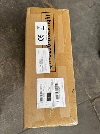 Lvifur LED тумба з підсвіткою, зарядкою та сенсором, 3 ящики, USB Type-C, біла, глянцева, для спальні