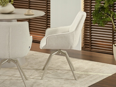 Стілець Mebel-Partner, тканина, бежевий, 1 шт.