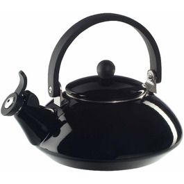 Емальований чайник Le Creuset Zen, сталь, 1.6 л, чорний глянцевий
