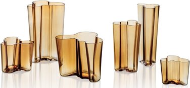 Ваза Iittala Alvar Aalto Collection 95 мм, колір Desert, скло, дизайнерська