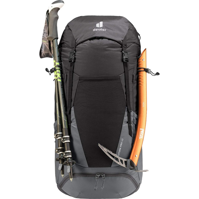 Рюкзак для туризму Deuter Futura Pro 40 л чорний-графіт L