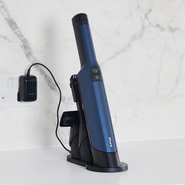 Пилосос Shark WandVac 2.0 бездротовий, ручний, компактний, потужний акумулятор, насадки для пилу та щілин, для різних поверхонь, синій, 15 хвилин роботи, модель WV270EU