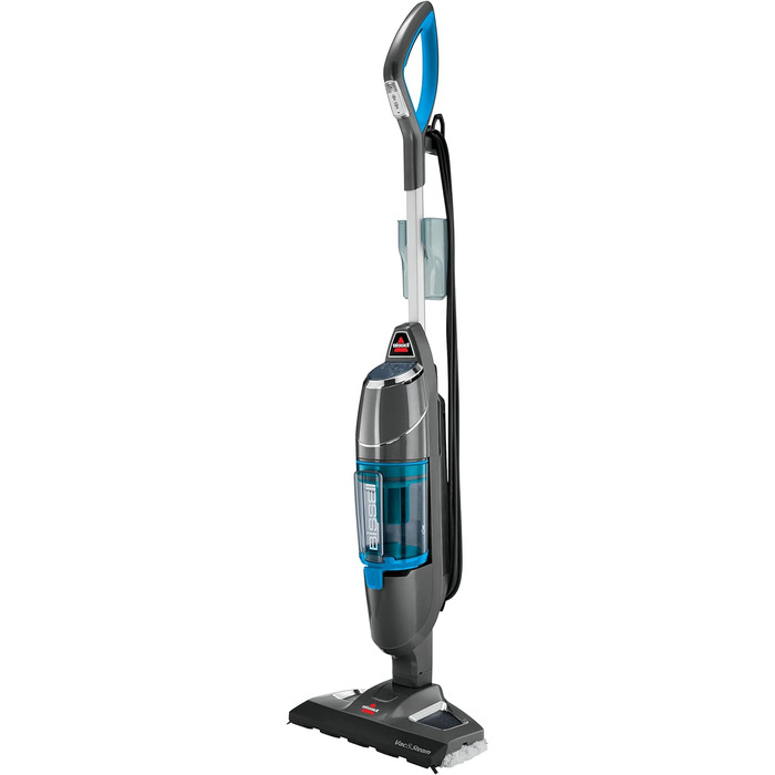 BISSELL Vac & Steam Titanium – пилосос та парова швабра 2-в-1 для твердих підлог, плитки та дерев'яних покриттів, з регулюванням пари, очищення без хімії, 81 дБ, модель 1977N