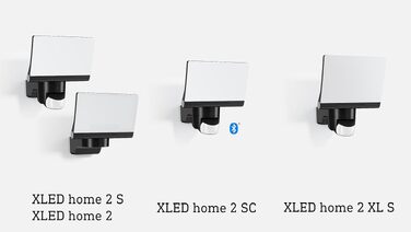Світлодіодний прожектор Steinel XLED home 2 XL S білий, 2124 лм, датчик руху 180°, 19.3 Вт, тепле біле світло 3000K, поворотний