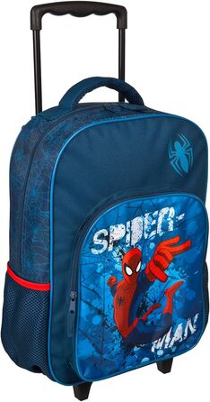 Дитяча дорожня валіза на колесах Undercover Spiderman, 42x16x32 см, 21 л, синя
