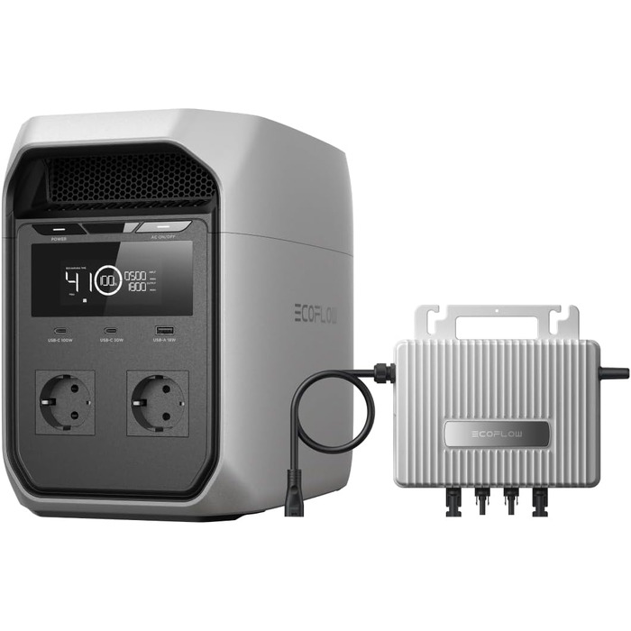Портативна електростанція EcoFlow DELTA 3 Classic, 1024 Вт·год, потужність 800 Вт